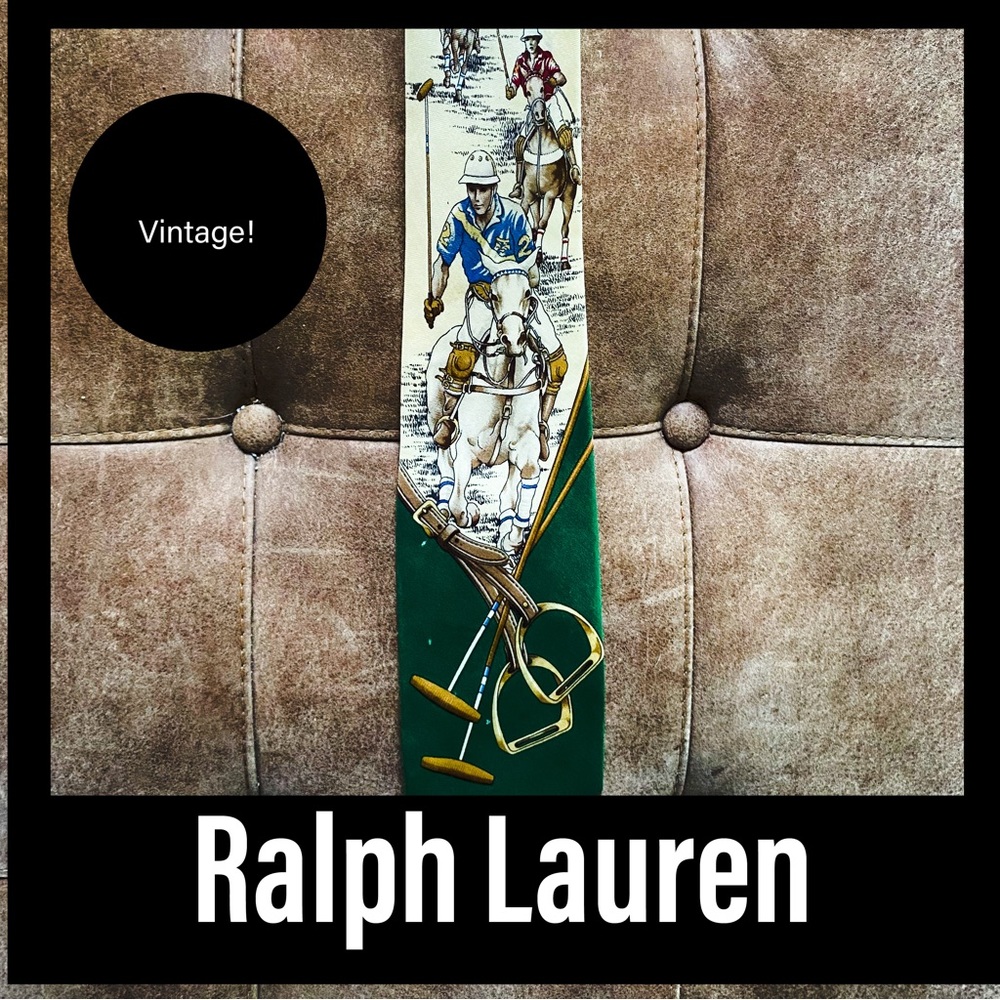 Vintage Ralph Lauren Polo Tie